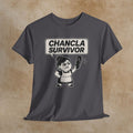 Chancla Survivor T-Shirt — Funny Latino Mom Humor Tee