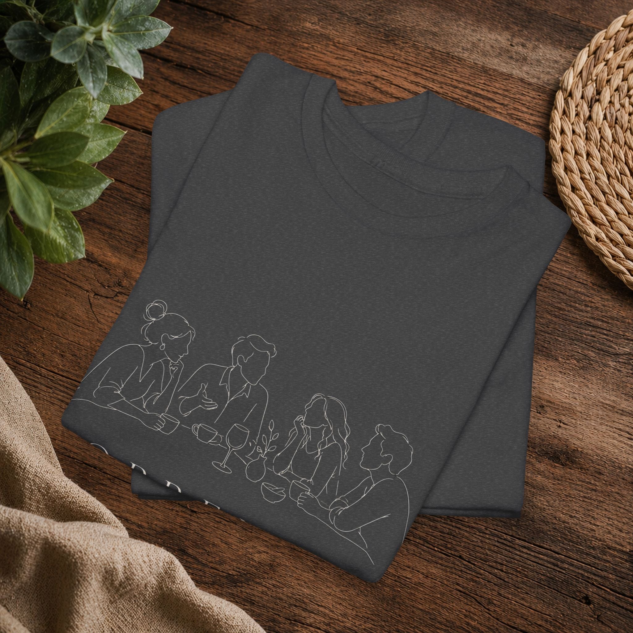 T-Shirt — "Sobremesa Forever" Family Dinner Graphic Tee