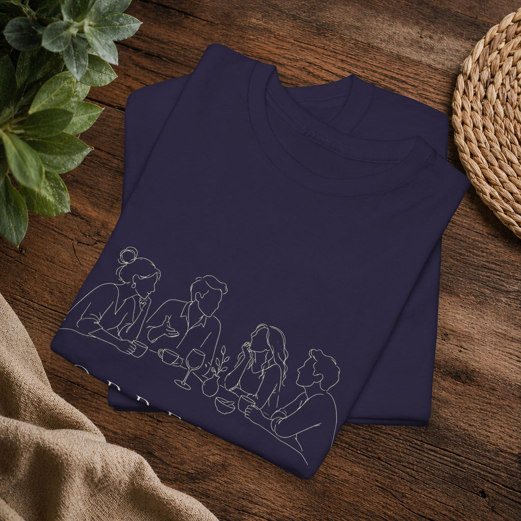 T-Shirt — "Sobremesa Forever" Family Dinner Graphic Tee