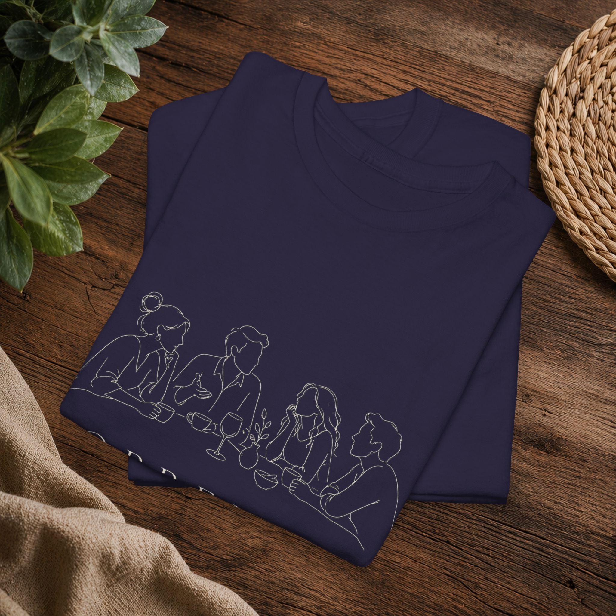 T-Shirt — "Sobremesa Forever" Family Dinner Graphic Tee