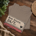 Mom Hours 24/7 Tee — Funny Mom Life Shirt (Overtime Always, Complaints Zero)