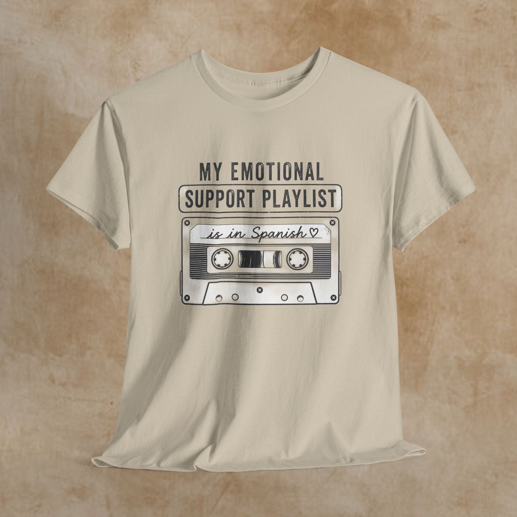 My Emotional Support Playlist Is In Spanish Tee