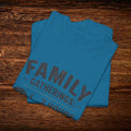 Family Gatherings T-Shirt – “2 Hours Food, 5 Hours Opinions” Funny Holiday Tee